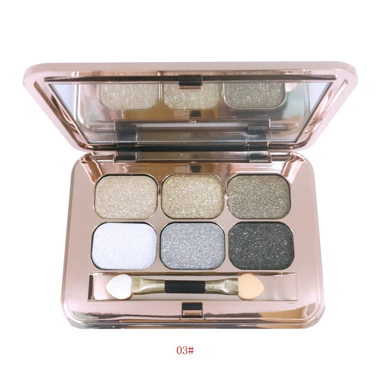 MEDIY Mei Dian Red Powder Love Diamond Series 6‑цветная палетка теней для век, тени для век, палетка теней, фестивальные вспышки для оптовых продаж