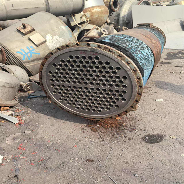 销售二手高压冷凝器 10-200平方不锈钢列管换热器  列管内无缝管