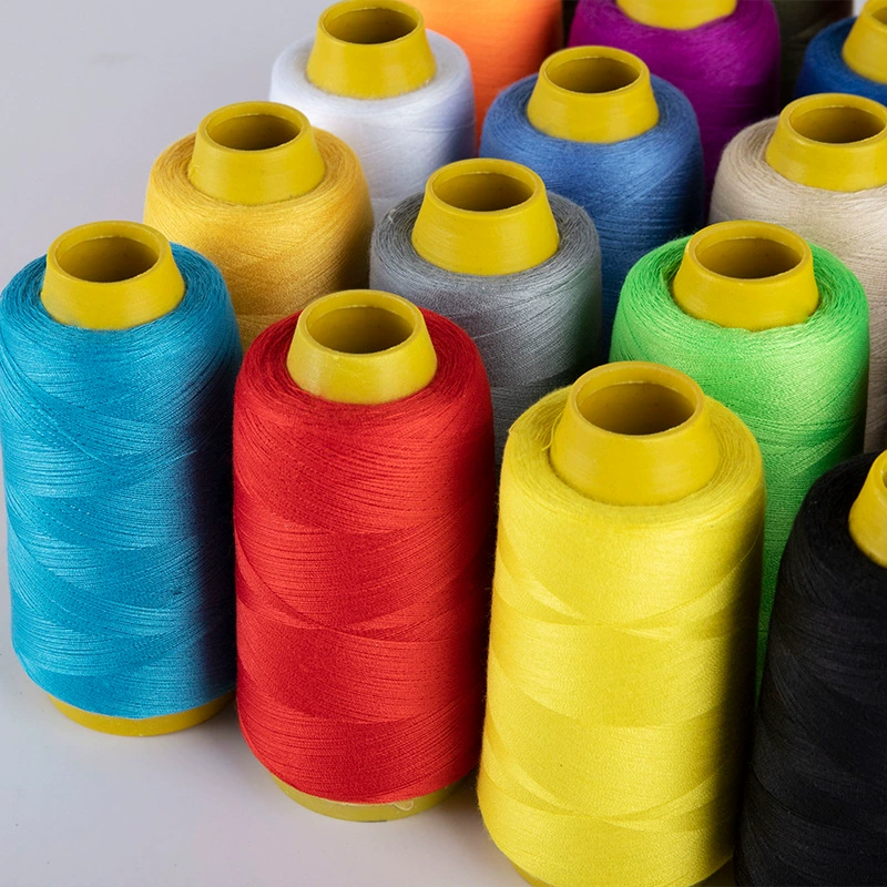 Sewing thread sewing machine wire polyester line polyester thread color white pagoda line 402 hand -stitching