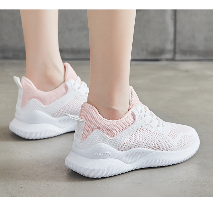 Scarpe da lavoro da donna Scarpe da ginnastica Scarpe da tennis Scarpe da ginnastica Calzature traspiranti antiscivolo in tessuto sintetico_voghion.com