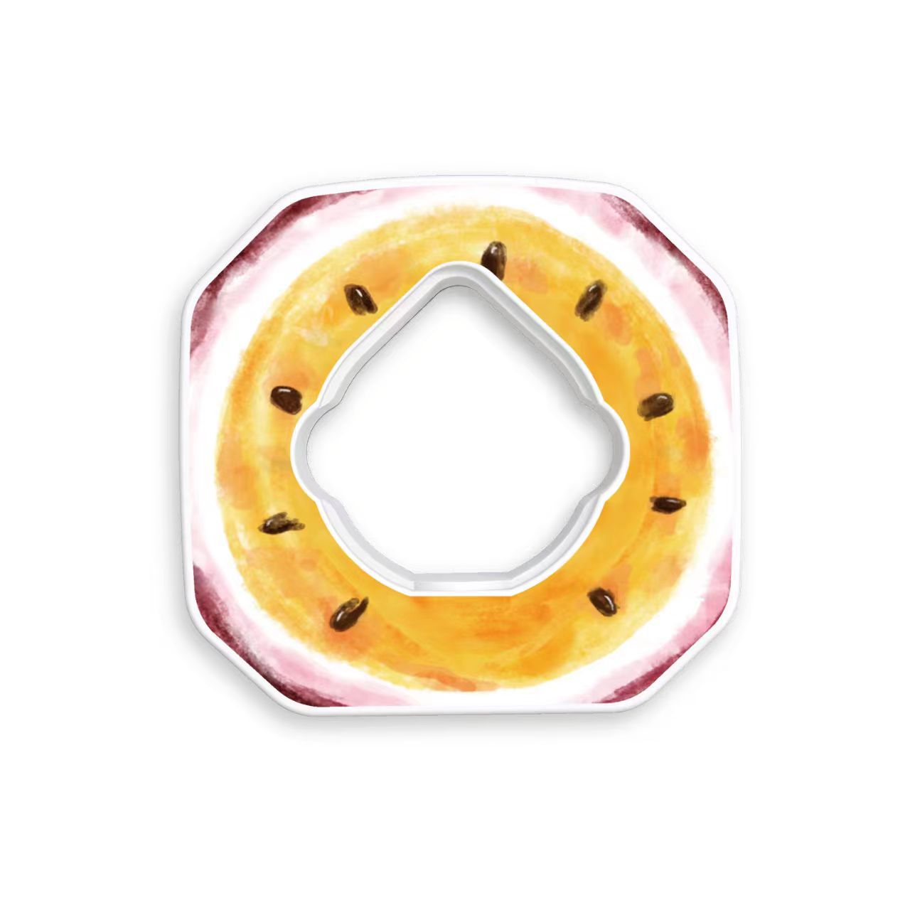 Fruta de la Pasión (anillo universal cuadrado)