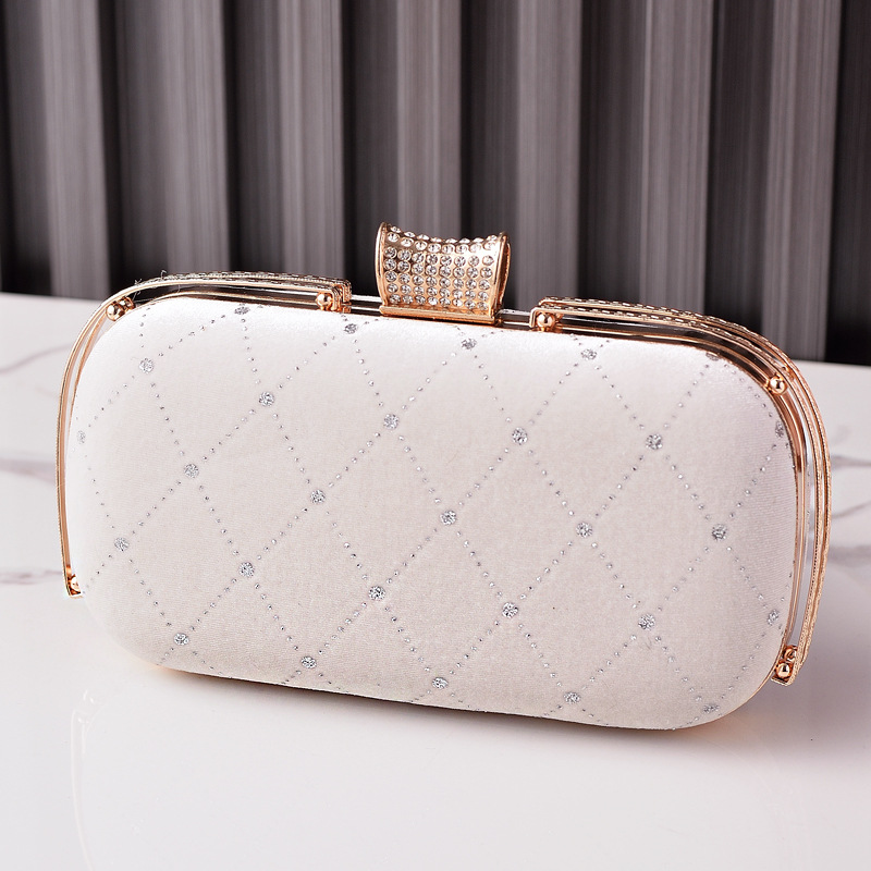 Bolsa de cena de terciopelo de moda transfronteriza bolsa de cena de linger retro cheongsam bolso de mano brillante su reunión anual bolso de oro de mujer