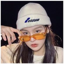 针织帽子冬季新款百搭保暖包头毛线帽男潮牌秋冬显脸小瓜皮冷帽女