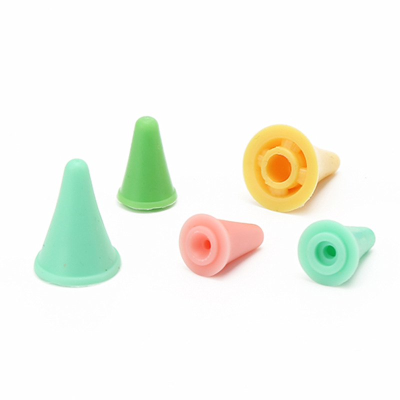 厂家橡胶毛衣针针堵针帽毛衣编织工具防滑防脱皮塞 棒针针套头帽