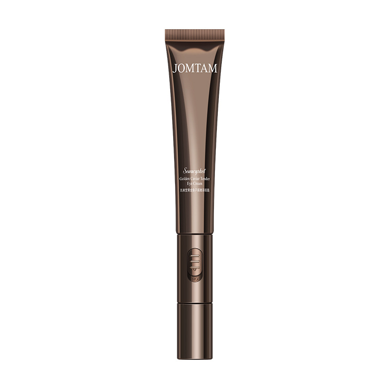 Crema nutritiva para ojos Jiumei Tang Golden Caviar: Hidratante y humectante, mejora las ojeras, mejora la apariencia del contorno de ojos, crema eléctrica para ojos. image 6