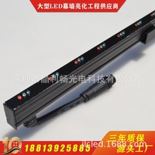 P31.25LED玻璃灯条屏户外亮化LED格栅屏户外传媒LED幕墙灯条屏