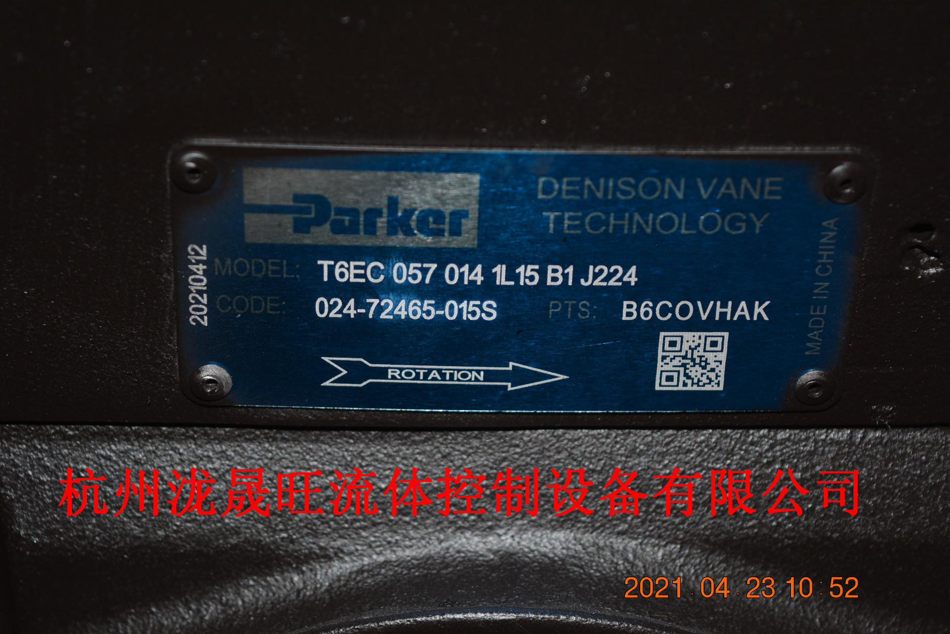 特价供应Parker（派克）高压叶片泵T6EC-057-017-1L15-B1-J224