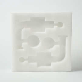 白色珍珠棉EPE泡棉异型珍珠棉加工 珍珠棉泡沫板防震护角定 制