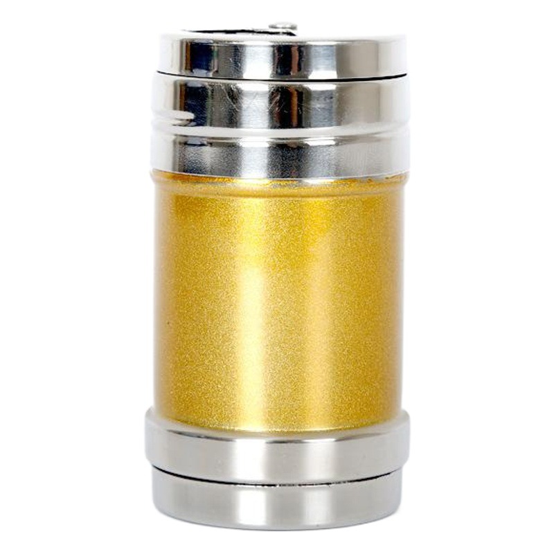 Giratorio de acero inoxidable polvo barril condimento tarro condimento pimienta tarro condimento caja barbacoa botella barbacoa Accesorios