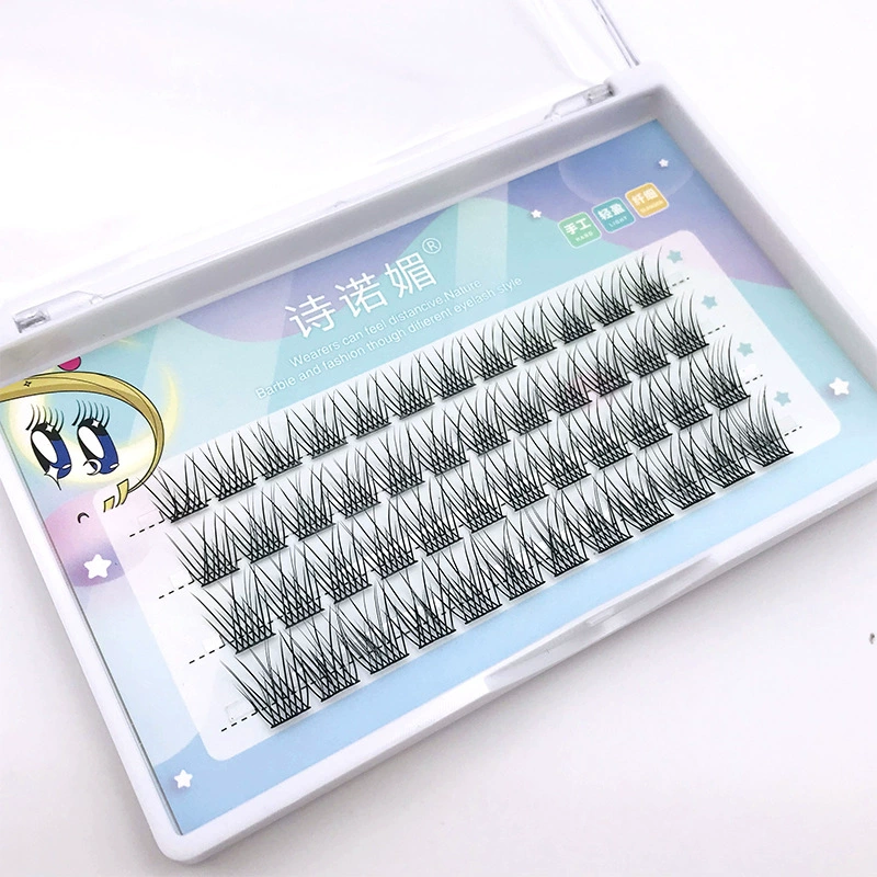 Мягкие свежие наlashes для наращивания, отдельные пучки ресниц