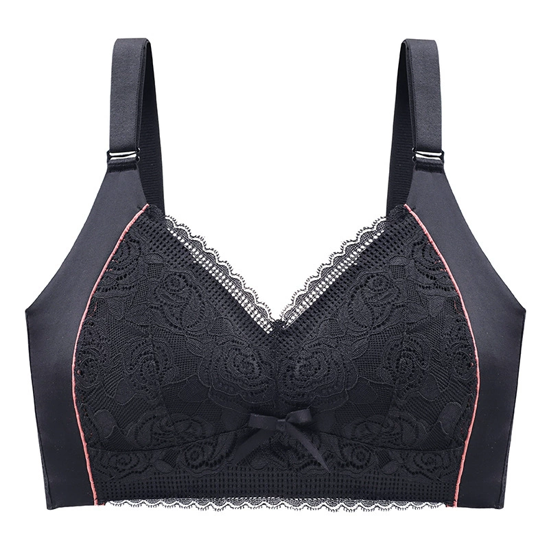 Latex ultra thin underwear, tea cup, supporting wireless bra