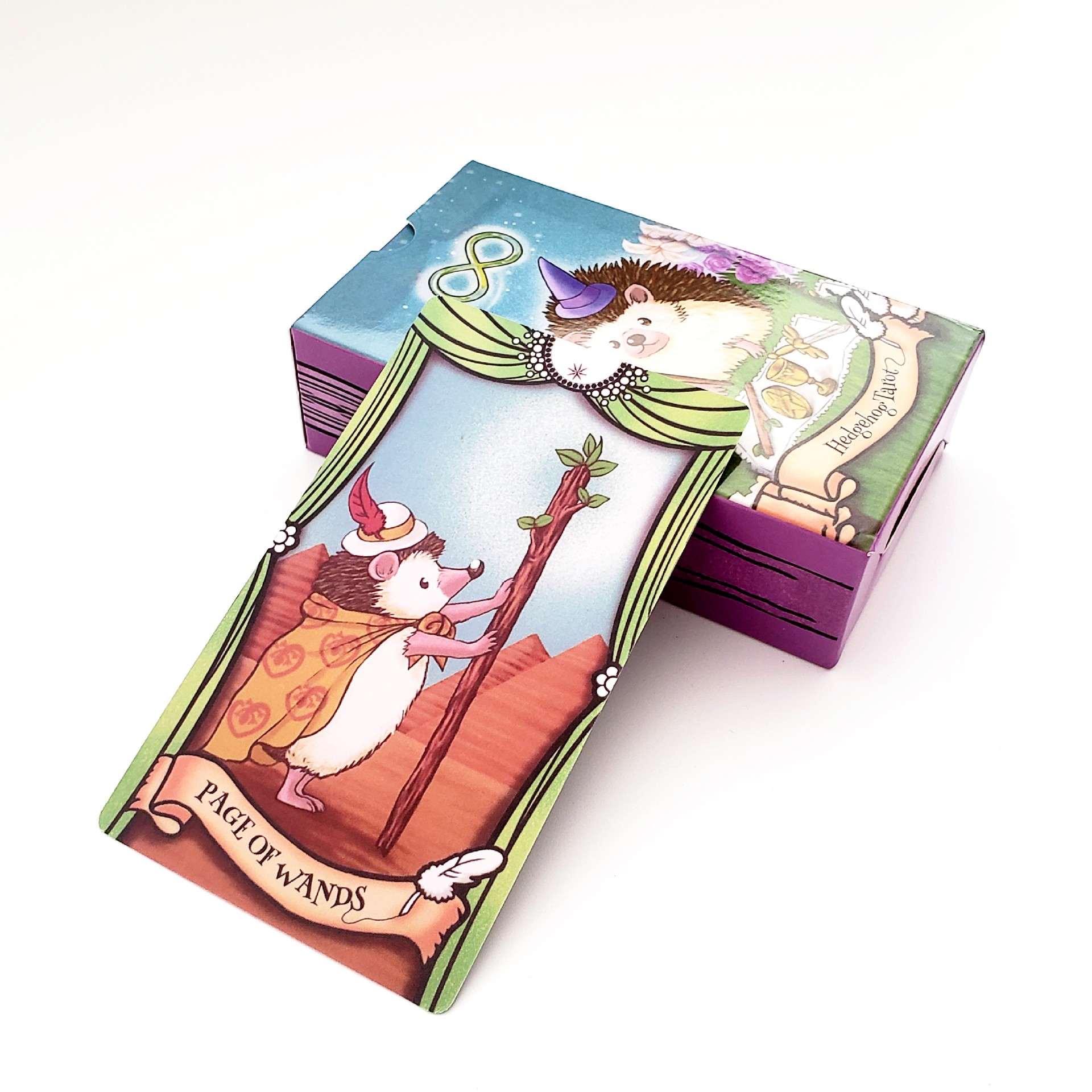 2022 New 12*7 Hedgehog Tarot Board Game Cross-Border Hot Item_voghion.com