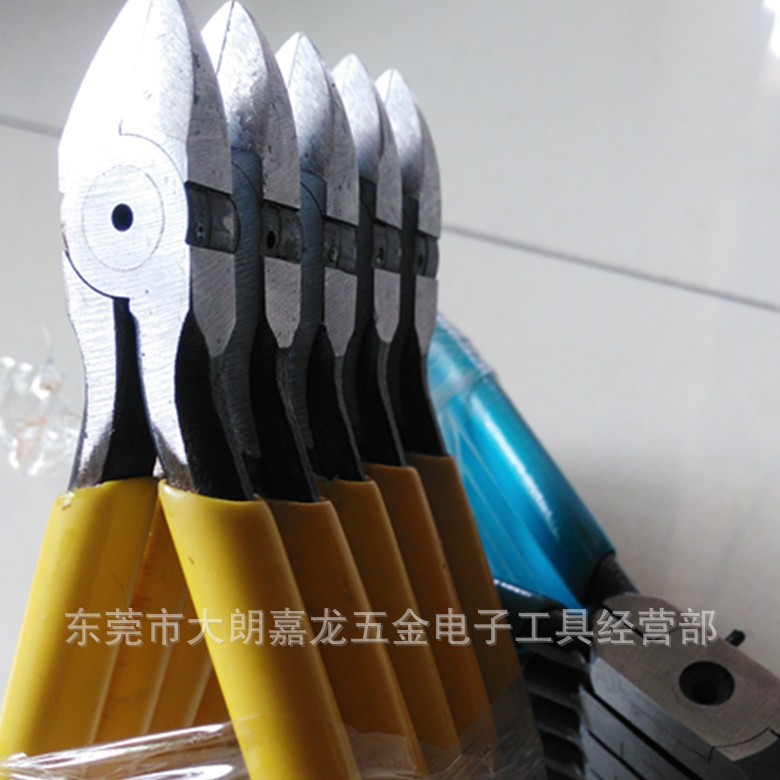 专业维修翻新打磨厂里报废日本马牌剪钳PL-726 日式6寸塑胶水口钳