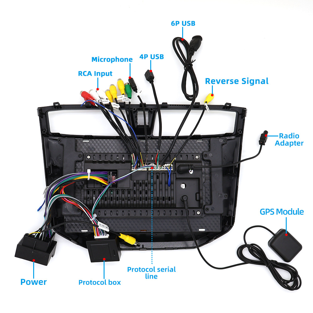 Adecuado para el T70-T60-19 automóvil Bluetooth navegación de pantalla grande reproductor GPS todo en uno carplay