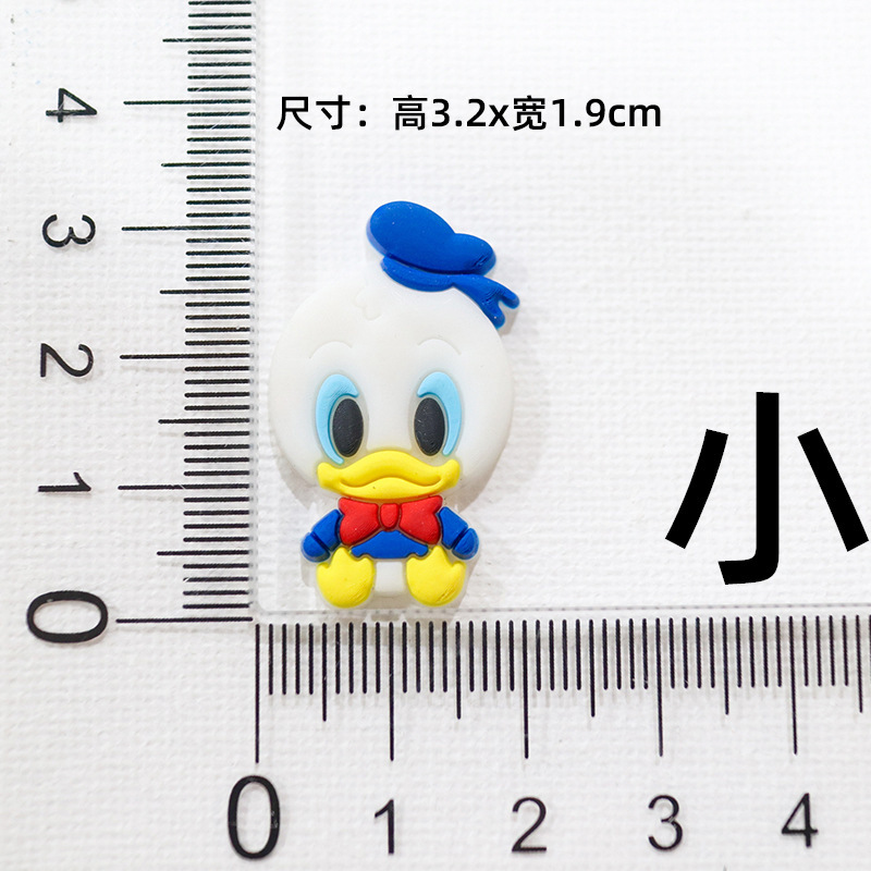 大小ミッキーミニーミッキーマウス DIY 漫画装飾アクセサリー携帯電話ケースパッチ下駄スリッパバックルステッカー|undefined
