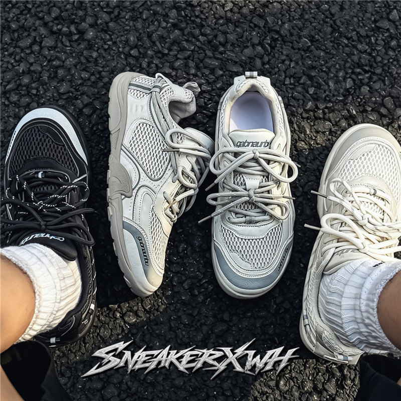 New Spring and Summer Mesh Breathable Non-Slip Rubber Sole Training Shoes Running Casual Sports Shoes Men's Shoes Travel Versatile New Spring and Summer Mesh Breathable Non-Slip Rubber Sole Training Shoes Running Casual Sports Shoes Men's Shoes Travel Versatile