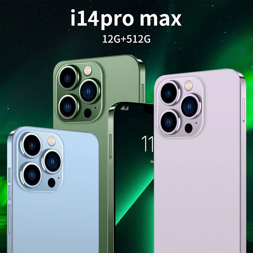 Мобильный телефон i14 Pro Max, intel core i14, Android 8.1, 16 ГБ, несколько цветов