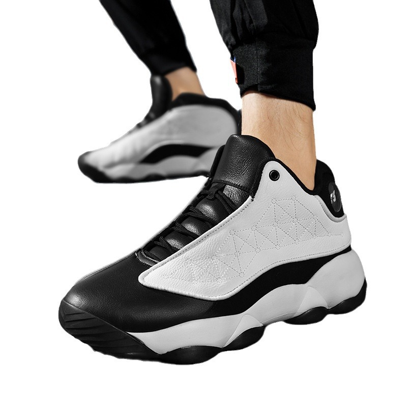 Zapatos Deportivos de Hombre Otoño-Invierno 2025, Zapatos Casuales de Caña Alta con Suela Gruesa, Zapatos de Baloncesto Modernos, Zapatos Deportivos de Talla Grande para Correr