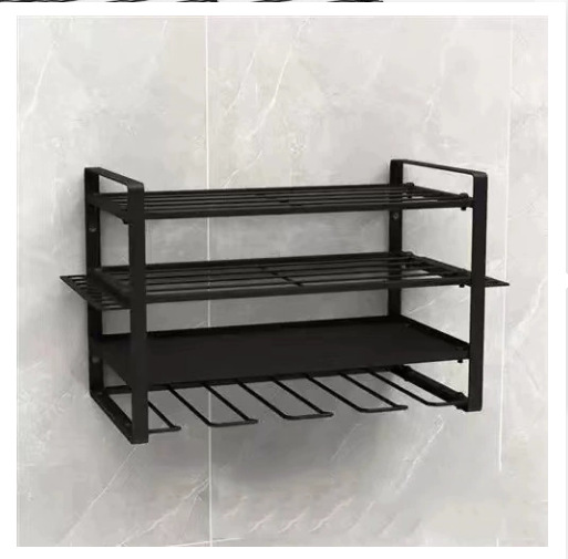 Rack de almacenamiento de herramientas de garaje transfronterizas Rack de almacenamiento tipo pared destornillador rack de almacenamiento de herramientas eléctricas Rack de perforación eléctrica