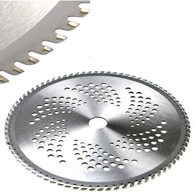80-Tooth Lawn Mower Blade Manganese Otbiçən başlıqları