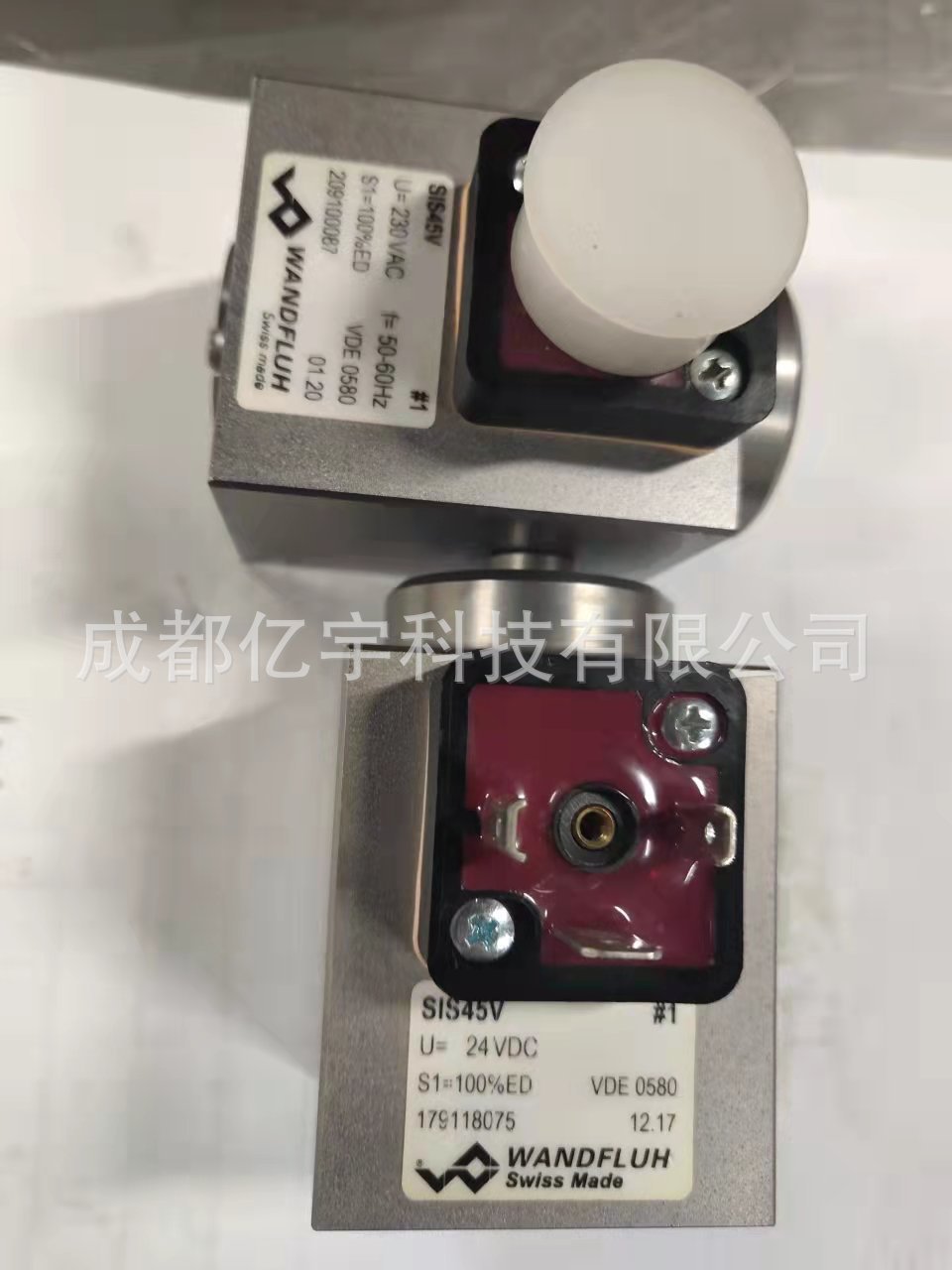 万福乐电磁阀线圈WDE45/23X50    U=24VDC