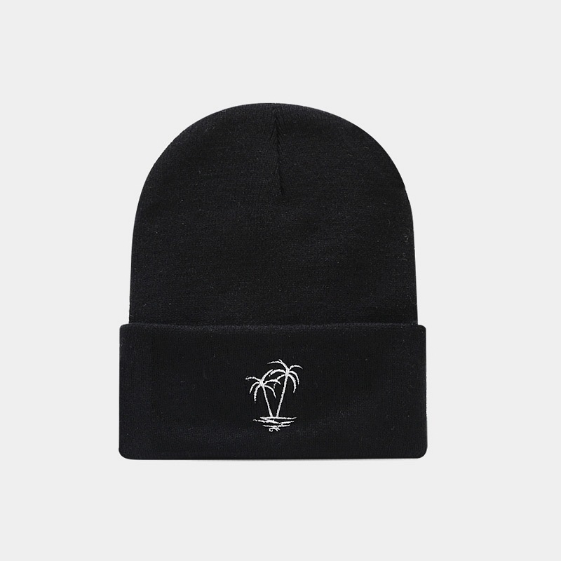 126g Weight Wool Cap Hats Type Daily Occasion Acrylic Material Letter, Rose Pattern Autumn Season Women'S Gender Embroidery Design Fashion Style Crimping Rim Women's Fashion Letter Rose Embroidery Crimping Wool Cap 4