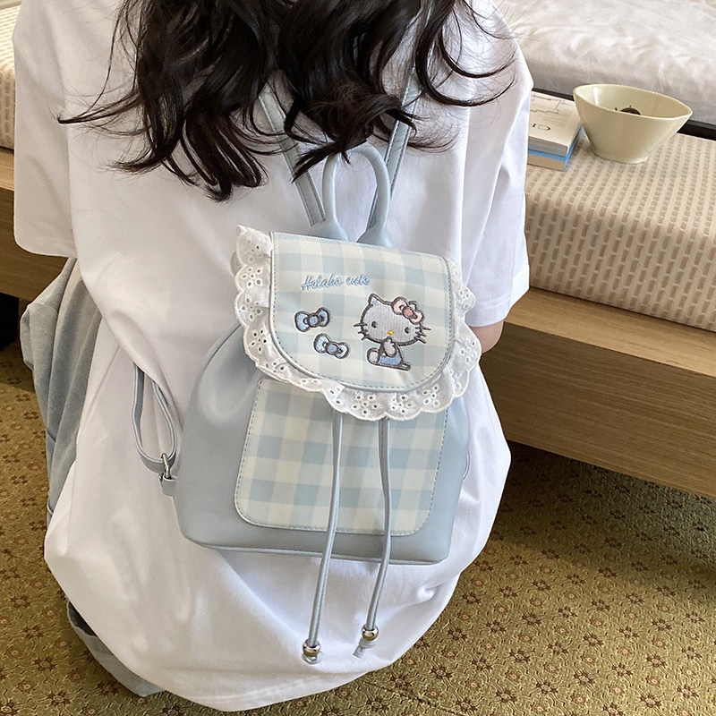 Mochila, mochila de verano, nicho de dibujos animados, gato nuevo estilo coreano, estudiantes lindos, 2026 moda femenina