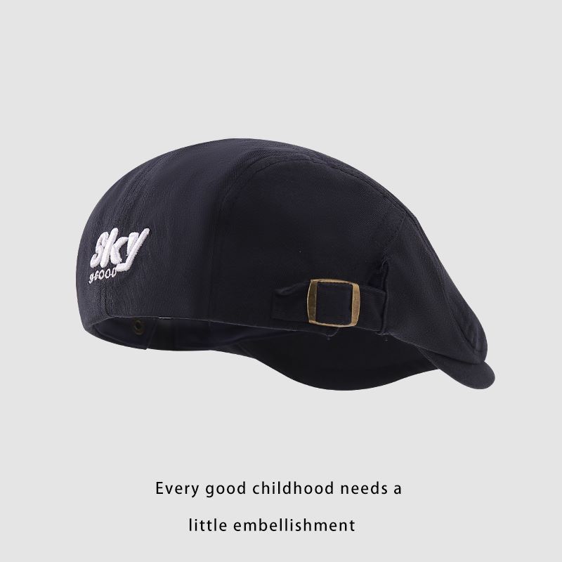 Sombreros para bebés primavera y otoño boina para bebés niñas y niños guapo sombrero de sombrero de sol para niños de verano