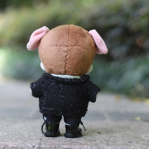 20厘米明星娃衣乐华12周年无感演出套装棉花娃娃换装娃衣明星同款