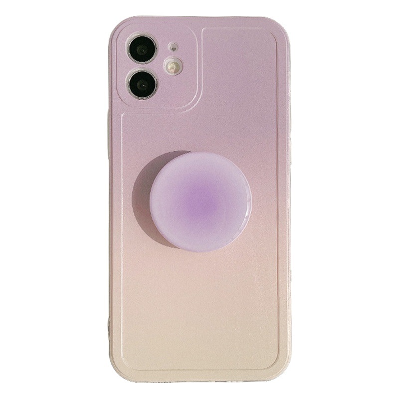 Funda para iPhone 16 con diseño coreano en degradado, funda para iPhone 15 con airbag retráctil, soporte para iPhone 11, cobertura total para iPhone 17, compatible con iPhone 14 Pro Max image 1