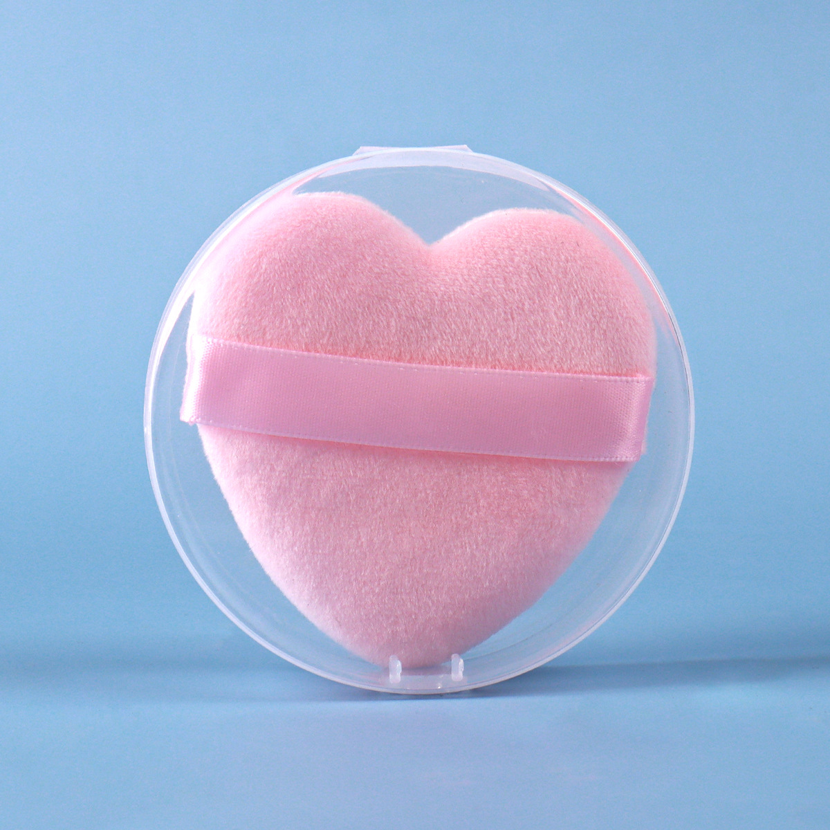 Nuevos productos floc polvo de maquillaje almohadilla de aire no comer polvo super suave doble cara pelusa amor polvo de maquillaje polvo de maquillaje polvo de maquillaje al por mayor