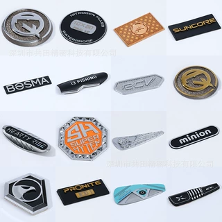 定制金属标牌不锈钢商标logo腐蚀拉丝铝铭牌金属铭牌源头厂家直销
