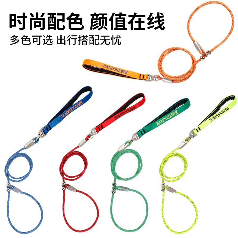 Training P-Chain Casual Dog Walking Leash, Universal for Large, Medium, and Small Pet Dogs, Anti-Escape P-Chain Leash