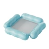 Four tubes-Tiffany blue floating row 110*100cm