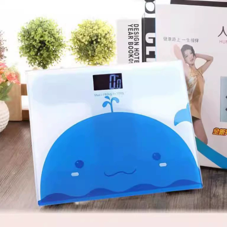 Оптовая печатный логотип весы бытовые мини весы здоровья мини весы мультфильма