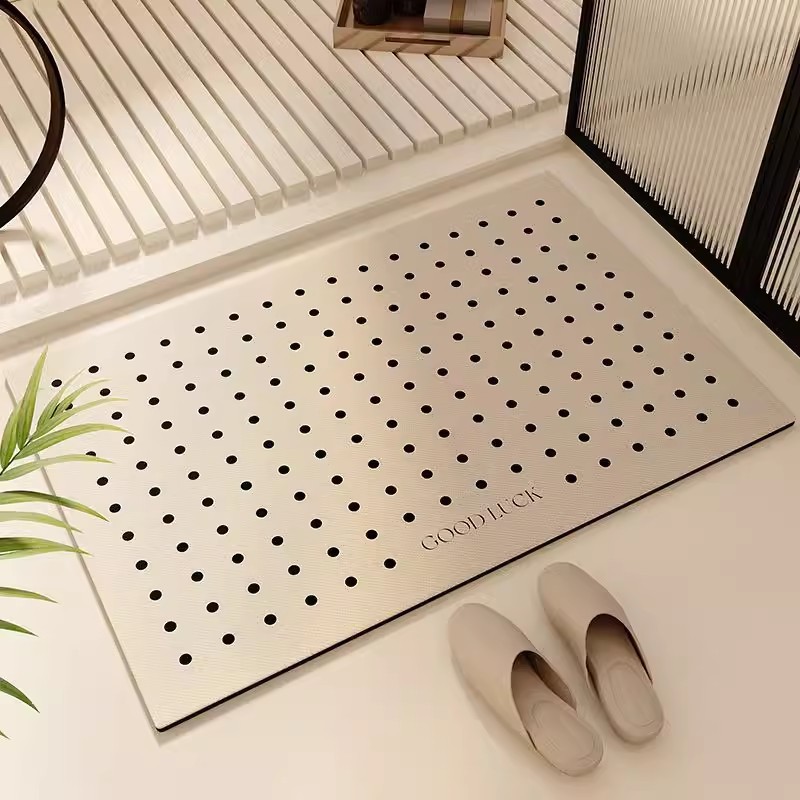 Badmat van technische stof antislip sneldrogend en absorberend_voghion.com