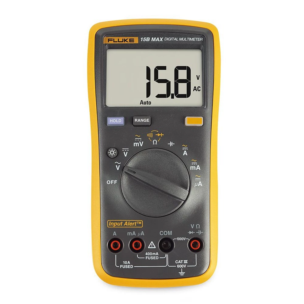 Цифровой мультиметр Fluke 15B MAX-02 с специальными измерительными щупами TL31