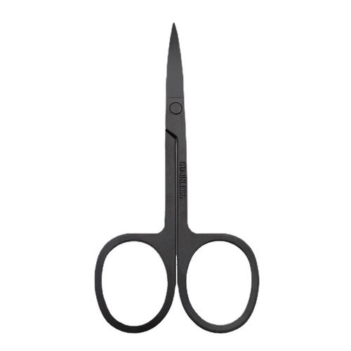 Stainless steel eyebrow scissors, makeup scissors, 2.0 eyebrow scissors, nose hair scissors, small scissors A, beard scissors, beauty scissors