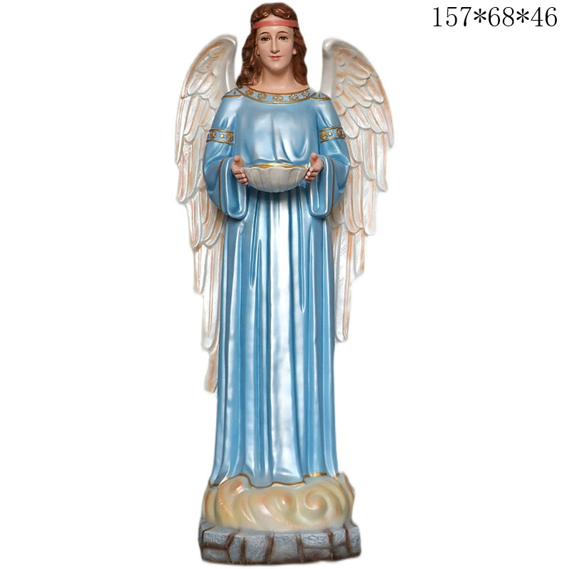 EXPRESSIÓN DEL POS 160cm Ornamento de la Virgen de José una estatua de la familia decora la sala de estar de la figura principal