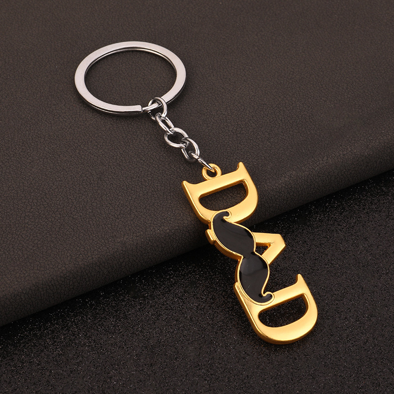 Simple Style Letter Alloy Mother'S Day Unisex Keychain 1 Piece display picture 8
