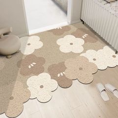 シンプルなシルクリングはドアに入ってクリーム風を敷いて土をこすります。玄関のマットはカーペットの入り口のマットを裁断できます。