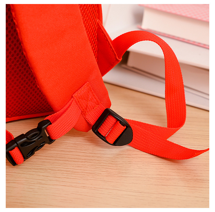 Unisexo Grande Nylon Dibujos Animados Lindo Cuadrado Cremallera Mochila Con Cremallera display picture 30