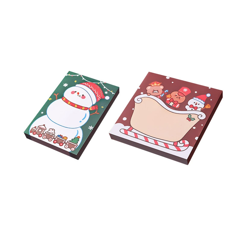 Christmas post-it notes 50 student comments notes Notebooks Study office post-it notes Santa Claus N times posts