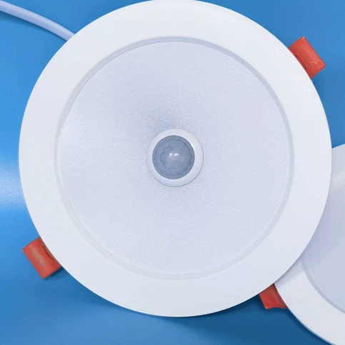 Светодиодная физиологическая индукционная потолочная лампа, тонкое точечное освещение для коридора с музыкой