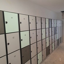 25抗倍特板储物柜游泳馆HPL户外使用学校用密码锁储物柜