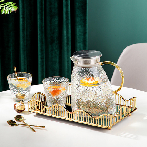 Metallic Glass Mirror Fruit Bowl Wedding Fruit Bowl Nordic Metal Cosmetic Storage Tray Fruit Bowl Large Capacity