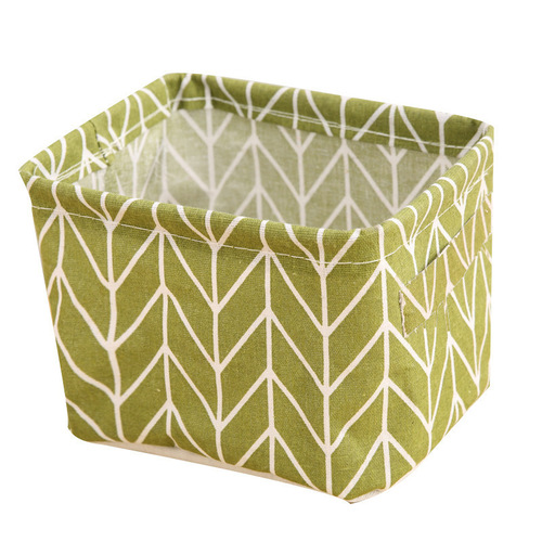 Amazon's best selling desktop sundries retail storage basket foldable dormitory storage box cosmetics storage and organization