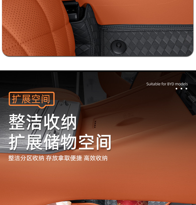 Suitable for Byd Datang Central Control Lower Storage Box, Storage Container, Car Interior Decoration Accessories, Modification Parts