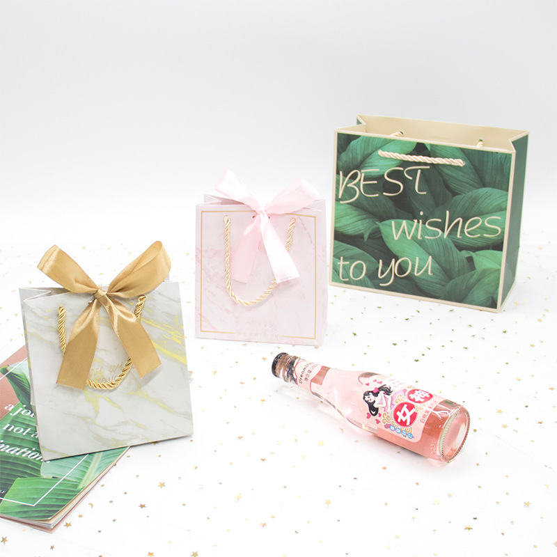 三八節手提紙袋生日禮品袋兔年節慶包裝袋禮袋少女禮物袋精緻袋子