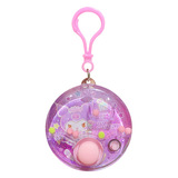 Sanrio, оригинальная игровая приставка, брелок для школьников, развлекательная игрушка, аксессуар на рюкзак, серия игр, антистресс